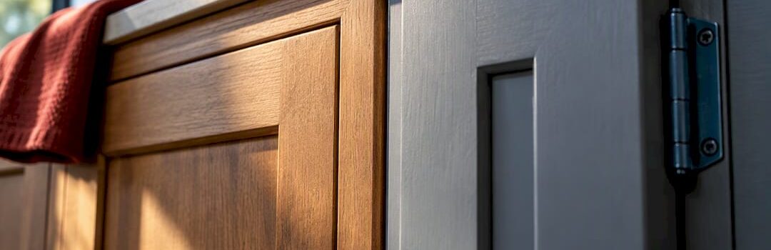 Inset and overlay cabinet door edges