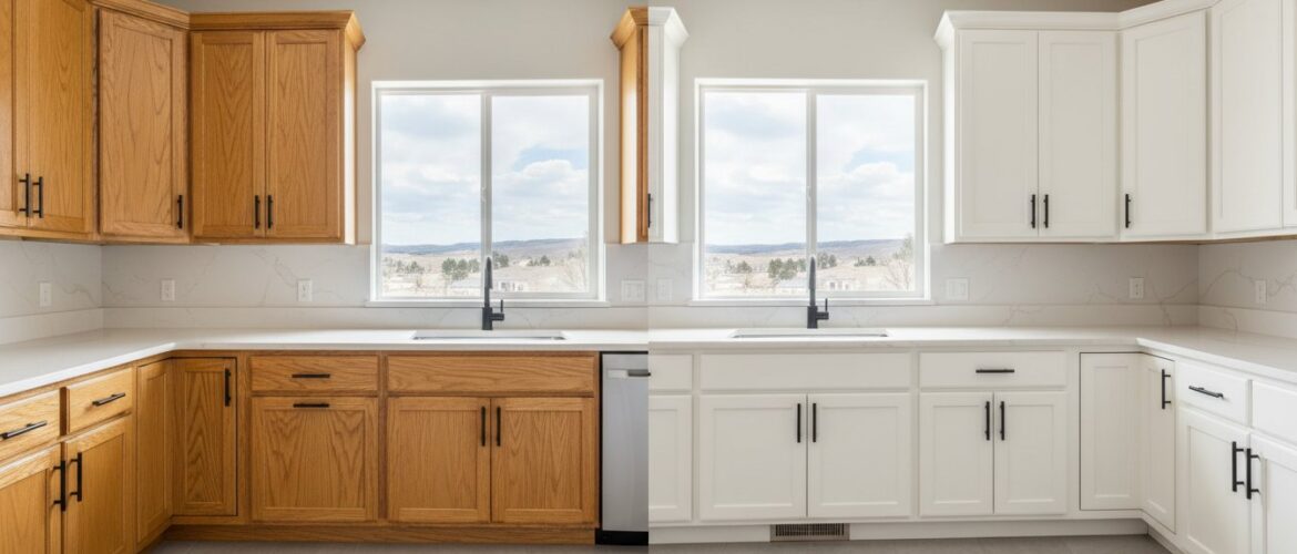 Transforming Oak Cabinets Without Replacing: The Denver Homeowner’s Guide