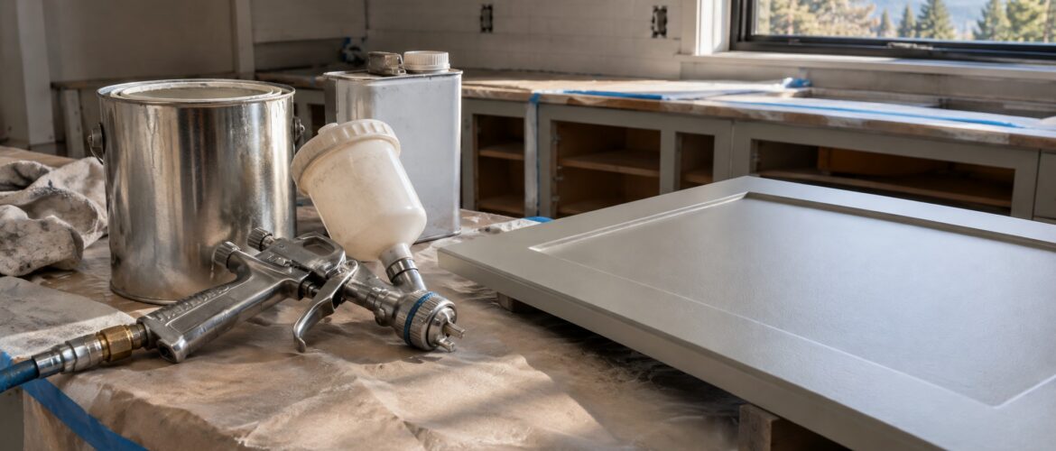 Best Cabinet Refinishing Company Denver: HVLP & Urethane