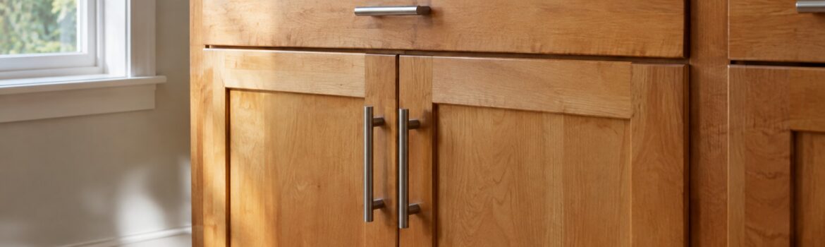 Cabinet Refinishing Parker CO: Factory-Finish Results