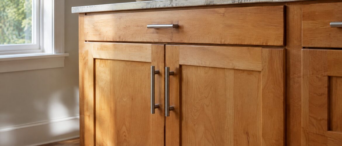 Cabinet Refinishing Parker CO: Factory-Finish Results