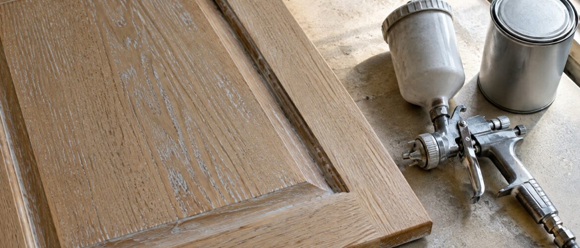 Oak Cabinet Refinishing Denver: Grain Filling & 2K Poly Smooth